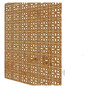 Paneles Divisores de Habitaciones Modulares de Madera, Color Chocolate, Corte Láser, Pantalla Colgante Portátil para División de Espacios Interiores - Product Image 5