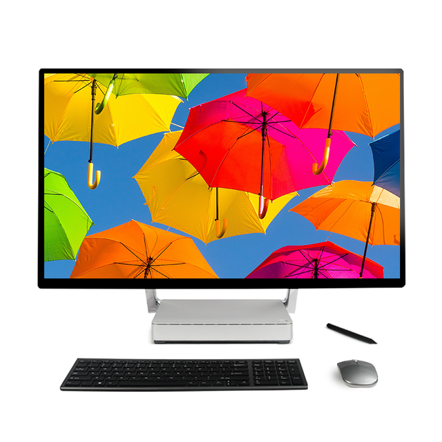 Factory Wholesale 27"~32 " Business Gaming Desktop Monoblock Barebone All in One PC Computer Equipment Customizable