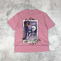 Kaos Pria Ukuran Besar Model Drop Shoulder Sablon Digital Grosir Kustom Cina