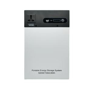 Estación de Almacenamiento de Energía Portátil ASCEND Serie ESS LiFePO4, Onda Sinusoidal Pura, Solar, 300W 500W 1000W, con Panel Solar Integrado - Product Image 5