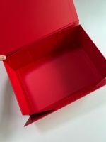 Boîte cadeau haut de gamme écologique, recyclable, pliable, personnalisable, avec couvercle rabattable, dorure à chaud, impression offset, revêtement UV pour cosmétiques et électronique