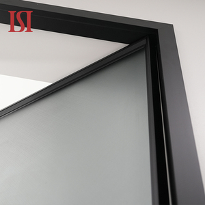 <span class=keywords><strong>Porte</strong></span> à battant en aluminium simple de marque supérieure, cadre étroit, avec vitrage, pour intérieur, style français, insonorisée, pour maisons et salles de bain - Product Image 3