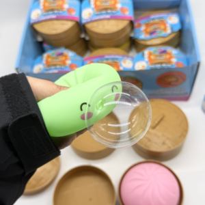 Jouet anti-stress mignon en forme de boulette vapeur soufflante, extensible et compressible, pour enfants et adultes, idéal pour soulager le stress et les cadeaux de fête - Product Image 5