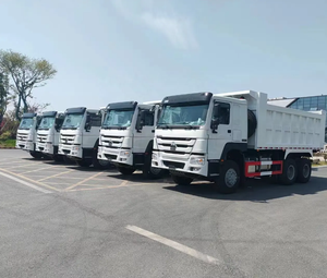 Sinotruk Howo 8x4 12 tekerlekli 31-40T ağır madencilik DAMPERLİ KAMYON Euro 2 dizel 371-375HP yeni damperli kamyon - Product Image 2