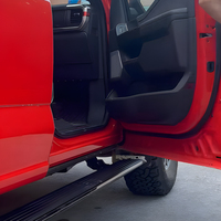 Estribos Laterales Eléctricos de Aleación de Aluminio, Instalación sin Perforación para Ford Raptor F150 F250 F350 F550 2020+