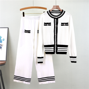 Ropa Elegante <span class=keywords><strong>para</strong></span> Mujer, Venta al por Mayor, Conjuntos <span class=keywords><strong>de</strong></span> Ropa <span class=keywords><strong>de</strong></span> Diseño Vintage <span class=keywords><strong>de</strong></span> Invierno <span class=keywords><strong>para</strong></span> Mujer, Conjuntos <span class=keywords><strong>de</strong></span> <span class=keywords><strong>Dos</strong></span> <span class=keywords><strong>Piezas</strong></span> - Product Image 3