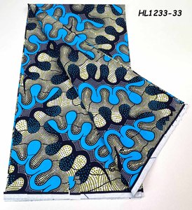 Nouveau design 2026 Tissu <span class=keywords><strong>pagne</strong></span> africain hollandais style Nigeria 100% Coton Écologique Dentelle sexy 6 Yards Sacs et Chaussures - Product Image 2