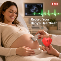 Module sonore en peluche en forme de cœur, enregistrements personnalisés, qualité industrielle, 30 secondes, pour boîtes à musique, cadeau de Saint-Valentin pour bébé