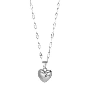 <span class=keywords><strong>Collana</strong></span> <span class=keywords><strong>girocollo</strong></span> da donna alla moda con cuore dorato elettroplaccato, gioielli sportivi in lega di qualità stabile, alla moda e abbinabili a tutto. - Product Image 5