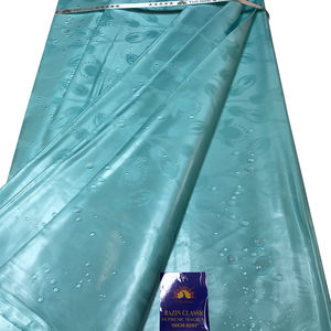 Высококачественная ткань Brode tissin Bazin Riche, 2022 Дамасская шадда, нигерийский Текстильный дизайн для Абайи, женское мусульманское платье - Product Image 1