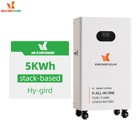 Batterie de stockage photovoltaïque 5 kWh - Systèmes de stockage de panneaux solaires pour petites maisons