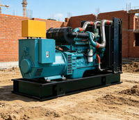 Générateur diesel COMLER à châssis ouvert 200 kW, alternateur à sortie stable, alimentation de secours pour chantier et zone de travail isolée