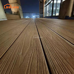 Plate-forme composite solide, imperméable et antidérapante en bois et plastique pour jardin, patio, piscine WPC - Product Image 3