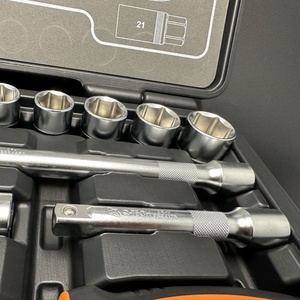 Ensemble de clés dynamométriques à cliquet professionnelles multifonctionnelles de 22 pièces, clés à molette pour mécaniciens, kit d'outils d'entretien - Product Image 5