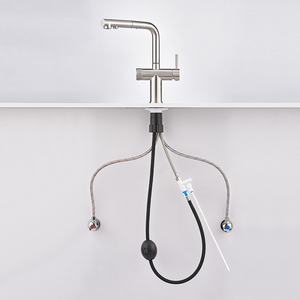 Grifo Mezclador de Agua Potable para Cocina de Diseño Moderno con Filtro SUS304 de 3 Vías - Product Image 4