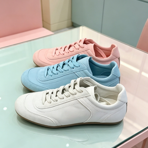 Original Luxury Solid Color <b>Suede</b> <b>Court</b> Borberris Sneakers for Women Comfortable Breathable Custom Logo Designer <b>Shoes</b> - Product Image 1