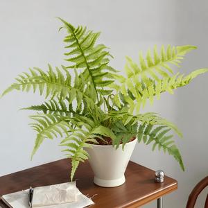 Foglie di <span class=keywords><strong>Felce</strong></span> Artificiali, Steli Verdi Finti, Fogliame Realistico, Piante in Plastica per Decorazione Casa, Ufficio e Giardino, Vendita all'Ingrosso - Product Image 3