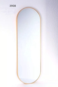 Phong Cách Hiện Đại Đen Trắng Vàng Màu Kim Loại Nhôm Hợp Kim Khung Gương Đồ Nội Thất Thay Đồ Gương Phòng Tắm Tường Gương Khung - Product Image 4