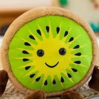 Peluche Fruit de 18 cm pour Machine à Pinces, Prix de Jeu d'Arcade, Mignonne Poupée en Peluche Alimentaire Kawaii, Vente en Gros OEM
