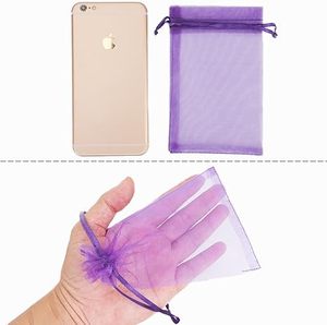 Quick Delivery Drawstring Organza <b>Gift</b> Bags Bulk Jewelry Pouches Sheer Mesh <b>Wrap</b> for Festival Party Christmas <b>Wedding</b> Favor RTS - Product Image 2