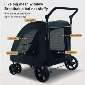 Remolque <span class=keywords><strong>para</strong></span> bicicleta <span class=keywords><strong>para</strong></span> <span class=keywords><strong>perros</strong></span> grandes, cochecito <span class=keywords><strong>para</strong></span> mascotas - Product Image 2