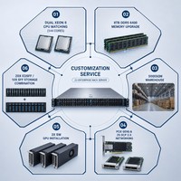 Servidor en Rack ProLiant Compute DL360 Gen12, Doble Intel Xeon 6, 144 Núcleos, 8TB DDR5 6400MT, 20x EDSFF NVMe, Híbrido en la Nube, 1U