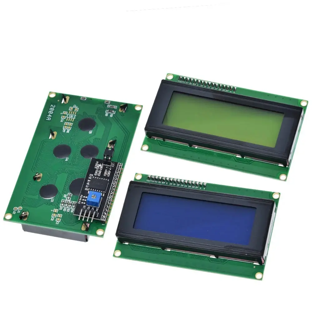 LCD2004+I2C 2004 20x4 2004A Blue/Green screen HD44780 Character LCD /w IIC/I2C Serial Interface Adapter Module For