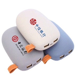 Batería portátil en forma de piedra, Banco de energía personalizado de alta calidad, coloridos, 10400mah, Banco de energía de plástico - Product Image 4