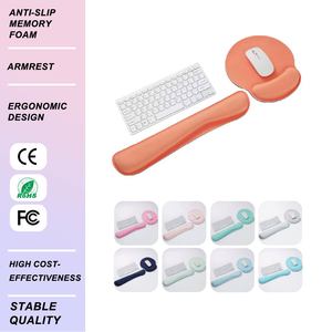 Ergonomic Memory Foam Rubber Keyboard Wrist Non-slip Cushion Support for Laptop Office Gaming in Stock Mp04-1 Wrist - Product Image 1