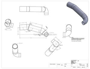 Phù Hợp Với Mitsubishi Triton ML MN 2.5L DIESEL Turbo Intercooler Đường Ống Ống Kit - Product Image 3