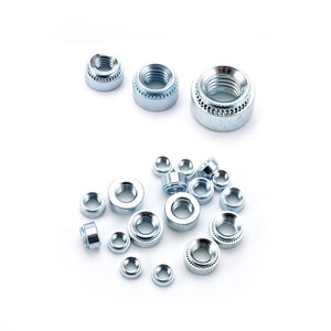 S-M4-1 <b>Rivet</b> <b>Nut</b> Zinc Plated Carbon Steel Knurled Head DIN Standard M4 Size - Product Image 4