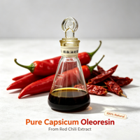 Additif alimentaire : Oléorésine de capsicum à double usage (colorant et assaisonnement) pour la production de condiments et de snacks