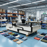 Machine de découpe textile CNC automatique multicouche Panda avec moteur pour tissu et cuir, certifiée CE, garantie 3 ans, bon prix