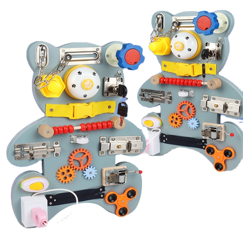 Многофункциональные деревянные игрушки, развивающие деревянные игрушки-кубики