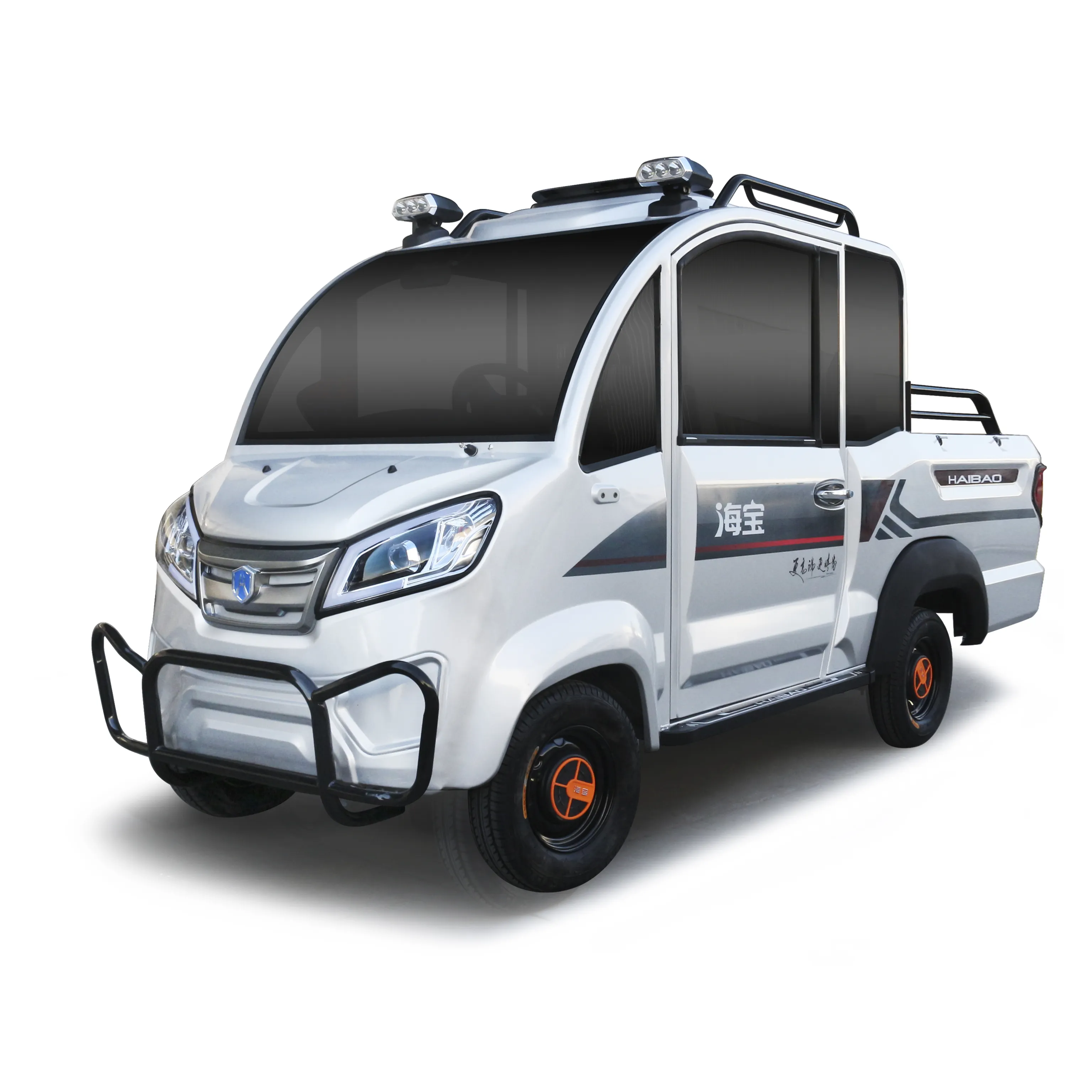 high quality electric pickup car 4 wheel motorcycle for cargo delivery