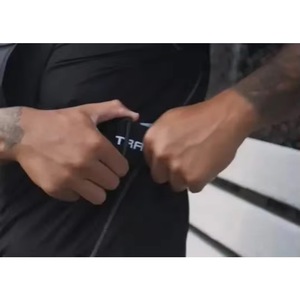 Échantillon Gratuit - Gilet de Course BSCI avec Support Téléphone pour Marathon, Jogging, Randonnée, Cyclisme - Noir - Product Image 6