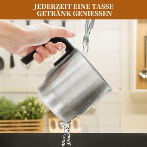 Hoàn toàn tự động điện nóng/lạnh sữa Frother thép không gỉ nhà ở 700ml công suất ổ đĩa từ hệ thủ-hộ gia đình sử dụng 2-năm - Product Image 5