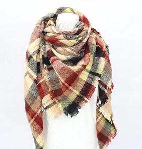 Plaid like <span class=keywords><strong>sciarpa</strong></span> quadrata in <span class=keywords><strong>cashmere</strong></span> scialle grande morbido autunno <span class=keywords><strong>e</strong></span> inverno da <span class=keywords><strong>donna</strong></span> - Product Image 6