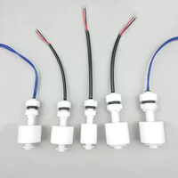 25mm 30mm 35mm 40mm Mini interrupteur de niveau d'eau à flotteur en plastique/capteur de niveau