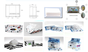 Machine automatique d'empilage et de comptage de lingettes humides personnalisable pour l'intégration de la ligne d'emballage avec système de pliage - Product Image 2