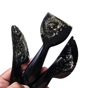 Juego de 3 Cuchillos para Queso de Resina Marmoleada, Duraderos, Aptos para Lavavajillas y Alimentos, Utensilios de Cocina y Servicio para el Hogar - Product Image 1