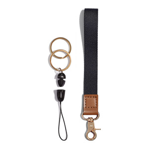 Cordon de téléphone en polyester souple et cuir, personnalisé, durable, avec impression par transfert thermique et sérigraphie, crochet métallique – <span class=keywords><strong>Prix</strong></span> usine, offre spéciale - Product Image 3