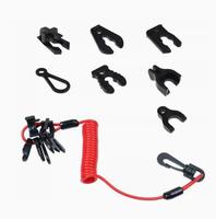 Cordon de sécurité durable pour coupe-circuit moteur, clé d'arrêt d'urgence pour jet ski, moteur hors-bord, équipement de sécurité marine