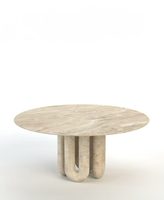 Table basse en bois design nordique moderne HONGSHENG OEM ODM avec structure en acier inoxydable pour salon et maison 1