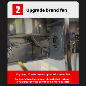 Commercial Energy-Saving High-Flame <strong>Gas</strong> Boiling Stove-Stainless Steel Easy to Clean <strong>Blower</strong> &amp; Flameout Protection NG/LPG - Product Image 3