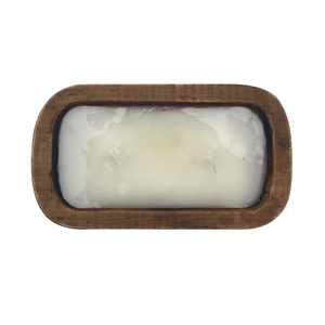 Bol à bougie parfumée ovale en <span class=keywords><strong>bois</strong></span> de Paulownia de Chine, style vintage campagnard, également utilisable comme corbeille à fruits - Product Image 1