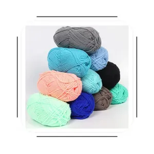 Best 8ply milk cotton yarn 100g milk cotton yarn crochet form China manufacturer