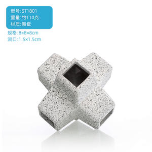 Yilan Aquarium Landschapsarchitectuur, Complete Set Aquarium, Hoge Temperatuur Paarse Klei Keramische Ornamenten, Zeebrasem Spelen, Tegenovergesteld - Product Image 6