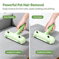 Rouleau anti-poils réutilisable pour animaux domestiques, nettoyeur de poils, outil de toilettage pour canapé, tapis, literie, vente en gros