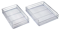 TKK Moderne Tiroir coulissant de cuisine en acier inoxydable pour ustensiles de cuisine avec paniers de rangement et panier égouttoir